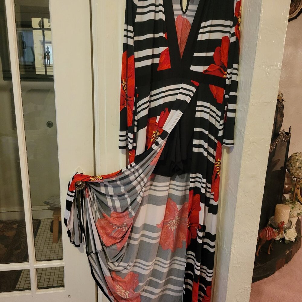 MONACO HIBISCUS DRESS